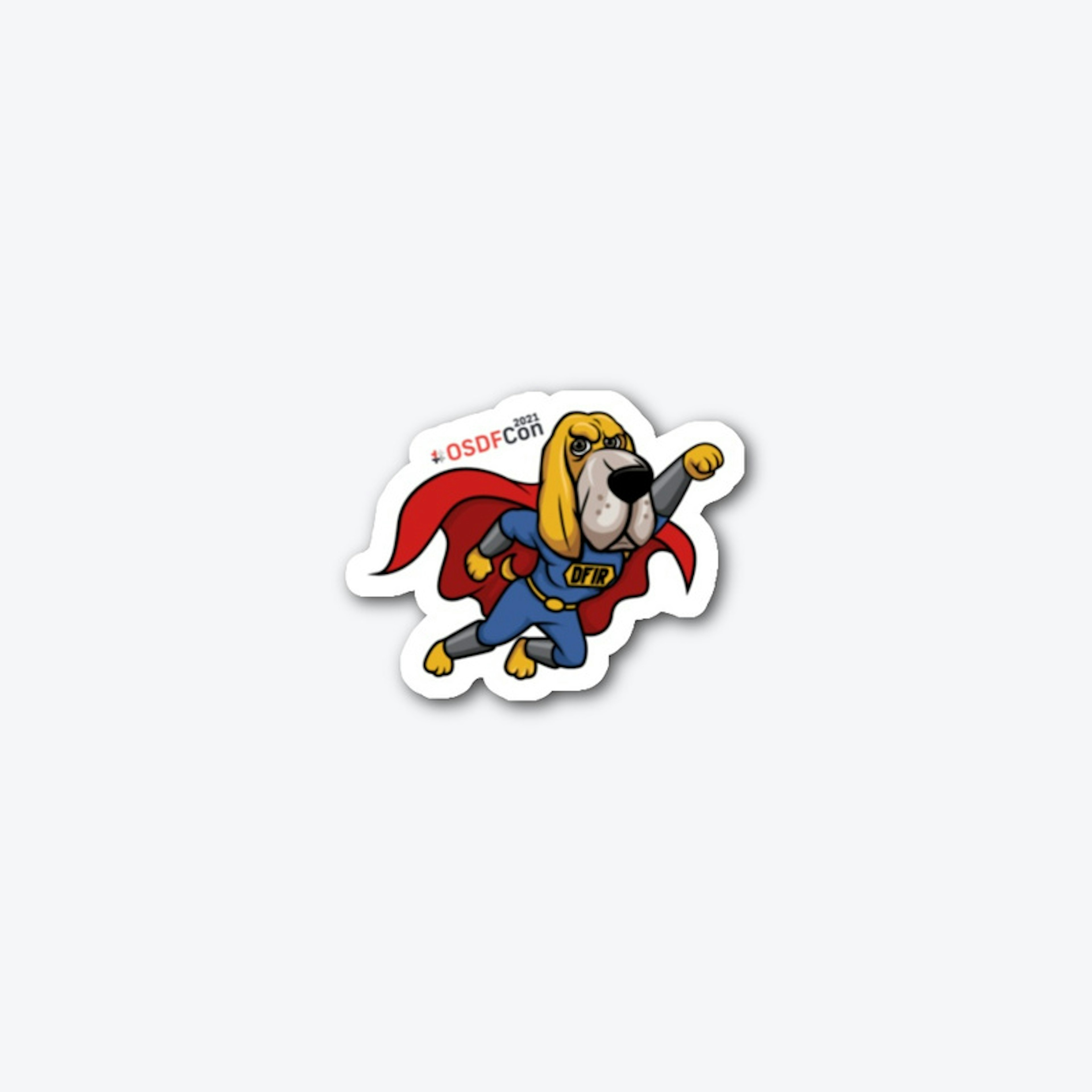Superhero Hash SleuthKit Sticker