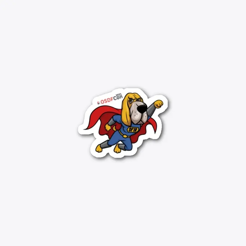 Superhero Hash SleuthKit Sticker